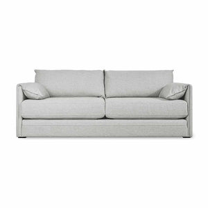 Gus* Modern Neru, canapé-lit facile à transformer en lit queen avec coussins intégrés, en tissu et bois, dawson moon