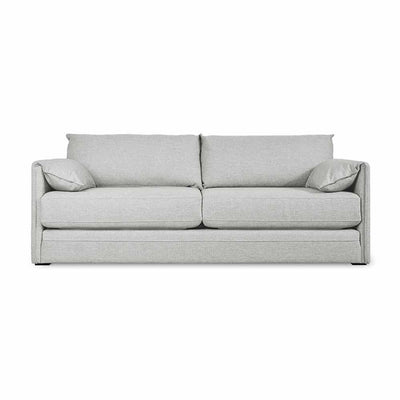 Gus* Modern Neru, canapé-lit facile à transformer en lit queen avec coussins intégrés, en tissu et bois, dawson moon