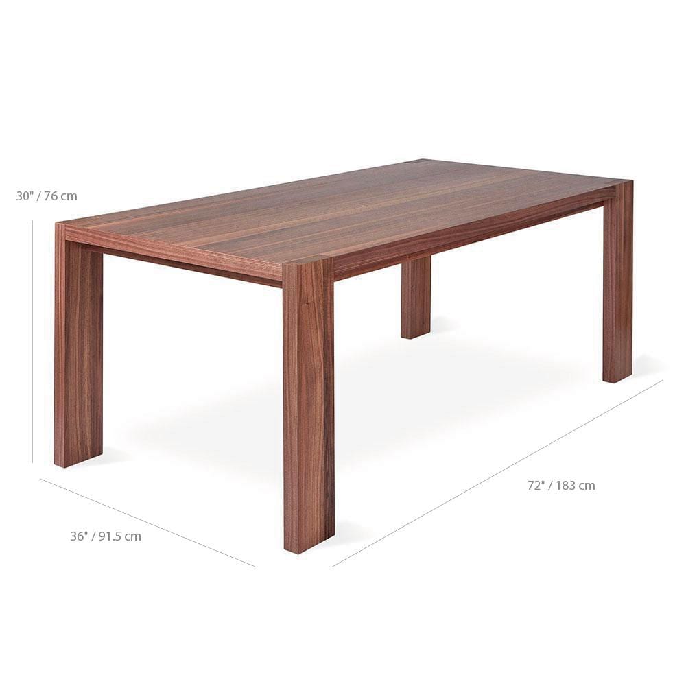 Gus* Modern Plank, table à dîner et de salle à manger, en bois, dimensions