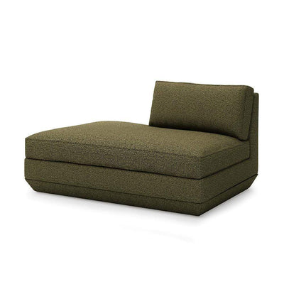Gus* Modern Podium, modules pour sofa à créer soi-même, en bois et tissu,é lounge gauche, copenhagen terra
