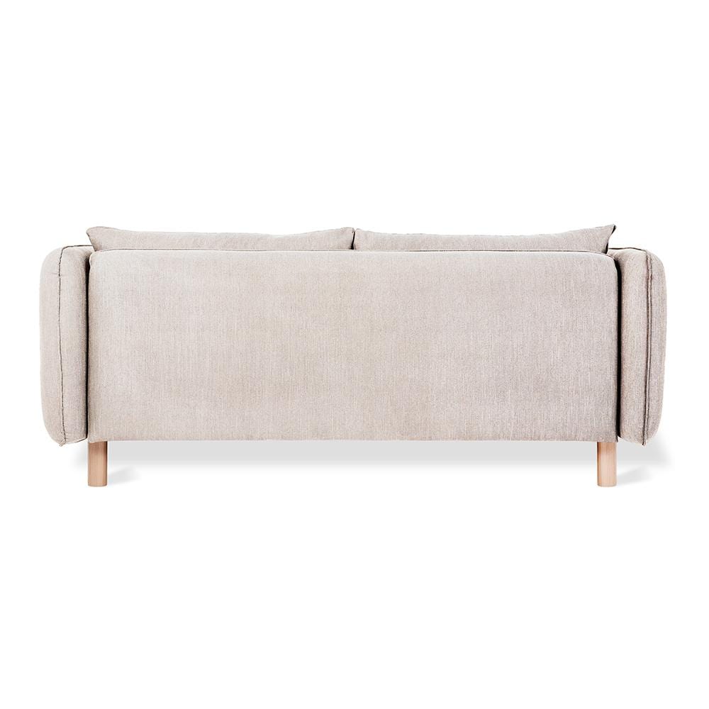 Gus* Modern Rialto, canapé-lit de luxe facile à transformer en lit, en tissu et bois, stria sand