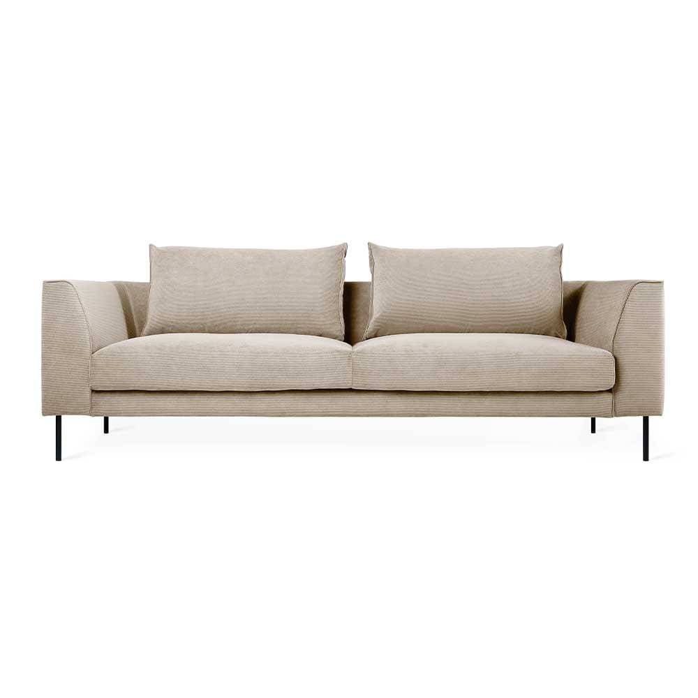 Gus* Modern Renfrew, sofa, en tissu et métal, mersey caribou