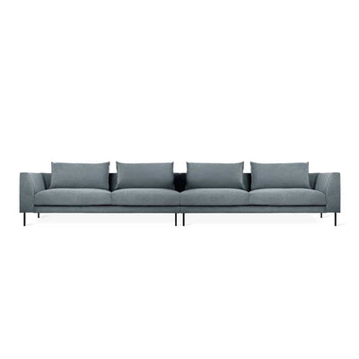 Gus* Modern Renfrew XL, sofa de grande taille, en tissu et métal, mersey skyline