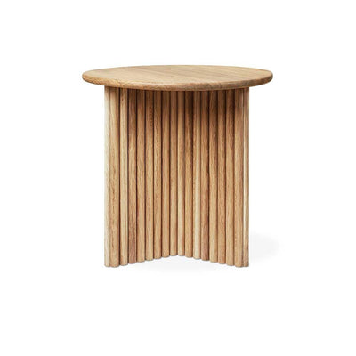 Gus* Modern Odeon, table d’appoint, en bois, chêne blanc