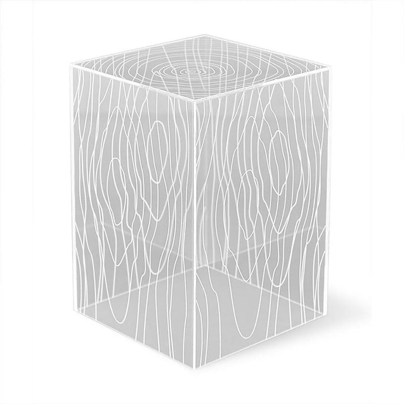 Gus* Modern Timber, table d’appoint, en acrylique transparent