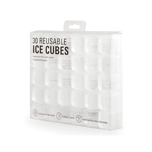 kooduu Cubes de glace réutilisables transparent