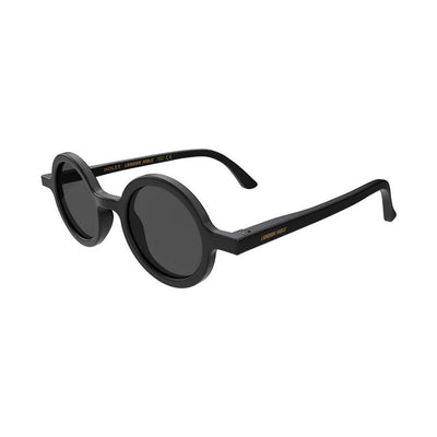 London Mole Moley, lunettes de soleil, en polycarbonate, noir mat / noir