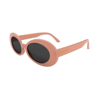 London Mole Nifty, lunettes de soleil, en polycarbonate, rose mat / noir