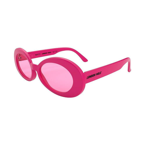 London Mole Nifty, lunettes de soleil, en polycarbonate, rose mat / rose