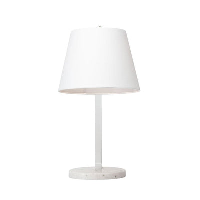 Lampe de table Beton : élégance et durabilité. Corps en métal, abat-jour en tissu pour un éclairage subtil et une esthétique sophistiquée.