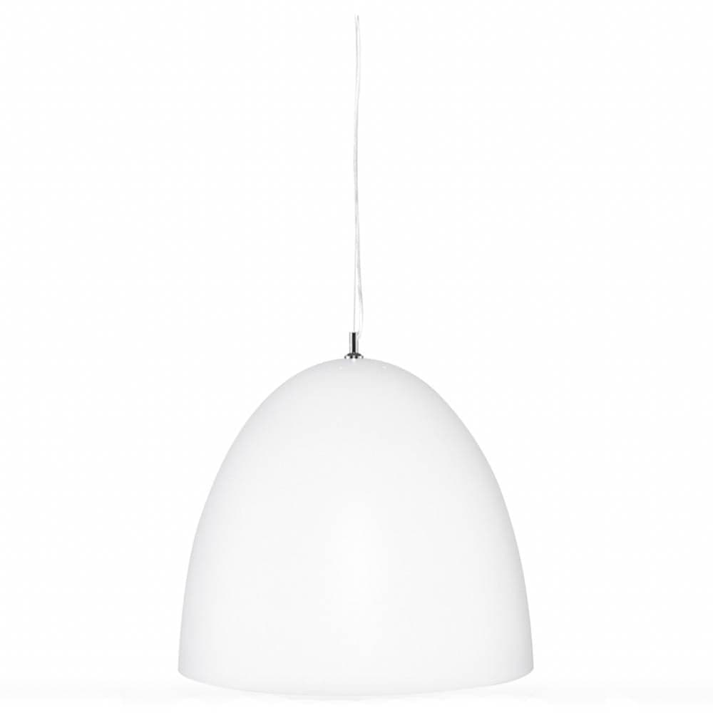 Ajoutez une touche d'élégance intemporelle à votre intérieur avec la lampe Dome : son design simple et élégant en fait un luminaire polyvalent et esthétique. Grand, blanc
