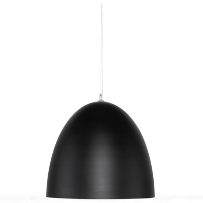 Optez pour la simplicité raffinée avec la lampe Dome : son esthétique épurée et ses matériaux de haute qualité en aluminium et en acier inoxydable en font un choix robuste et durable. Grand, noir.