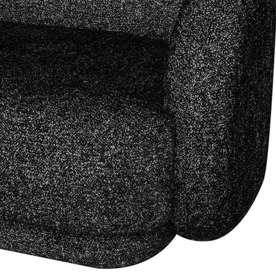 Nuevo Seraphina, sofa modulaire personnalisable, en tissu, sel et poivre