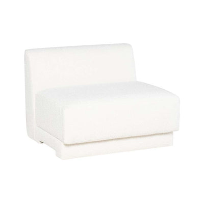Nuevo Seraphina, sofa modulaire personnalisable, en tissu, boucle de babeurre, fauteuil