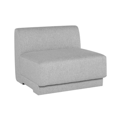 Nuevo Seraphina, sofa modulaire personnalisable, en tissu, gris lin, fauteuil