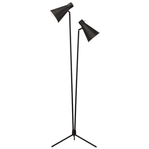 Découvrez Thom de Nuevo : une lampe sur pied moderne et minimaliste au design épuré et contemporain, parfaite pour votre salon.