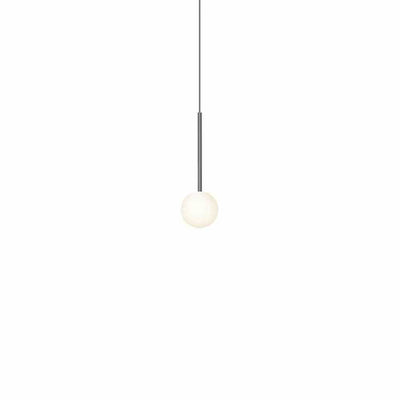 Pablo Designs Bola Sphere, lampe suspendue, en verre et aluminium, 4ʼʼ, métal