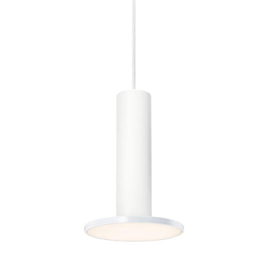 Pablo Designs Cielo, lampe suspendue LED ronde, en aluminium, blanc