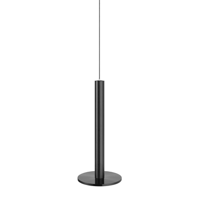 Pablo Designs Cielo XL, lampe suspendue LED ronde, en aluminium, noir