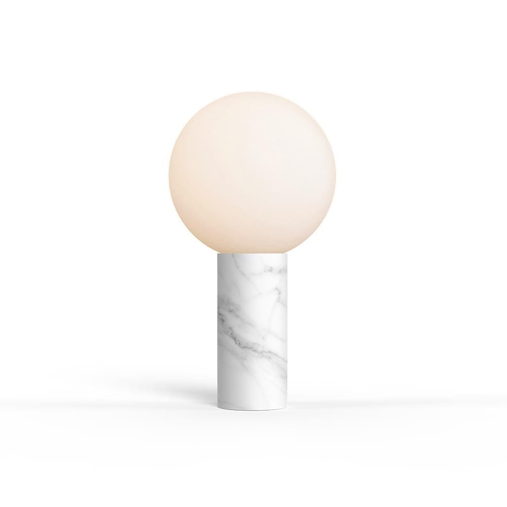 Pablo Designs Lampe de table Pilar blanc