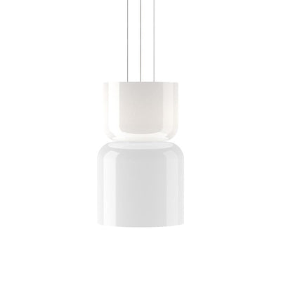 Pablo Designs Totem, lampe suspendue de forme géométrique, en verre, AB