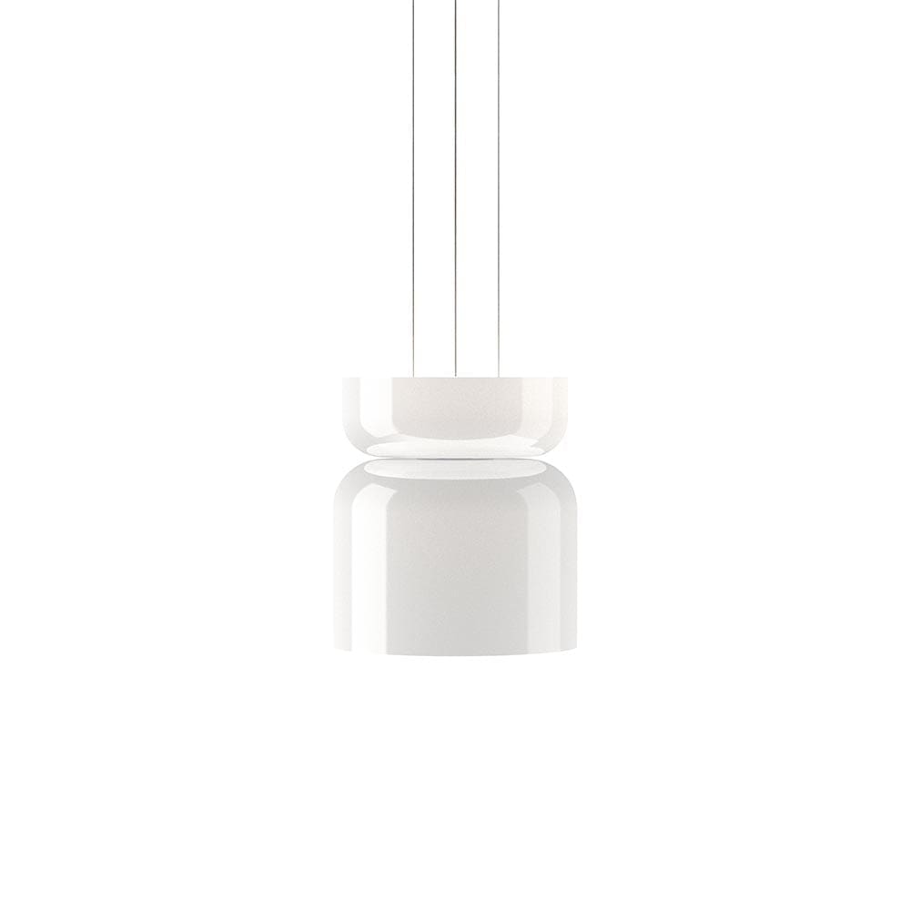Pablo Designs Totem, lampe suspendue de forme géométrique, en verre, BC