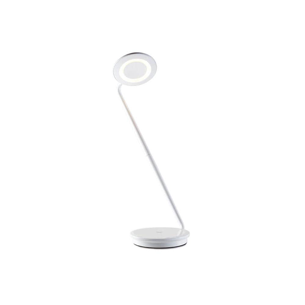Pablo Designs Pixo Plus, lampe de travail LED flexible, en acier et aluminium, blanc