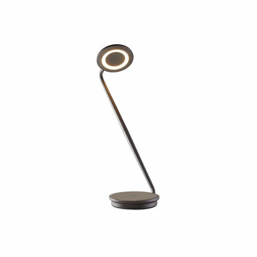 Pablo Designs Pixo Plus, lampe de travail LED flexible, en acier et aluminium, graphite