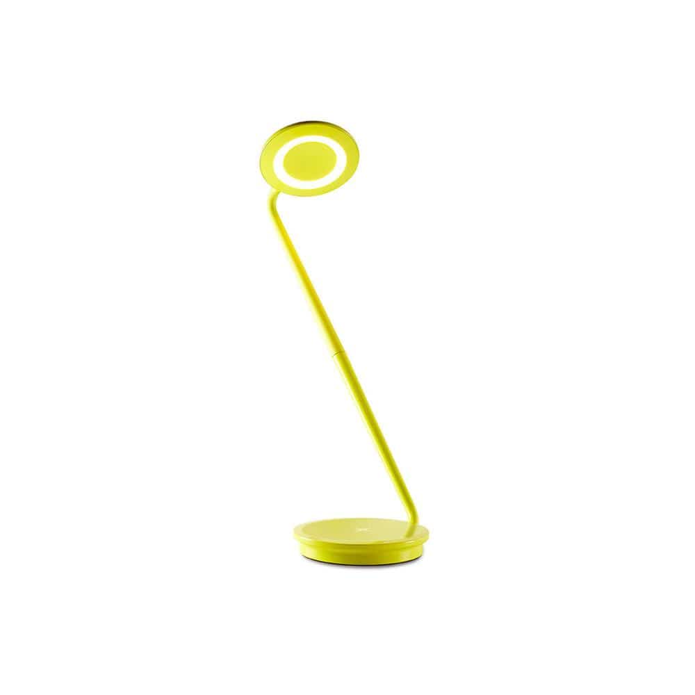 Pablo Designs Pixo Plus, lampe de travail LED flexible, en acier et aluminium, jaune