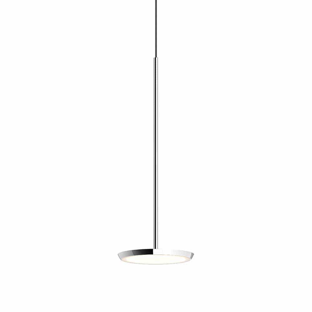 Pablo Designs Sky Solo, lampe suspendue LED ronde, en aluminium