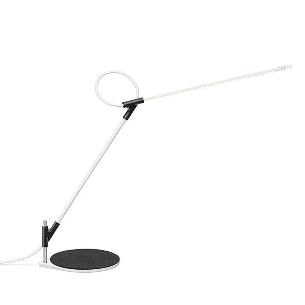 Pablo Designs Superlight, lampe de travail LED flexible, en acier et aluminium, blanc