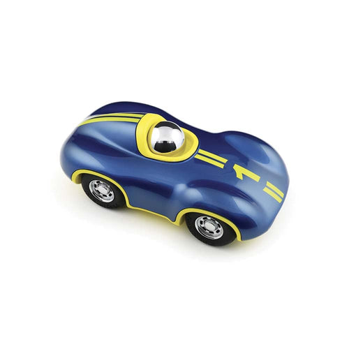 Playforever Mini Speedy, voiture jouet, en plastique ABS, bleu