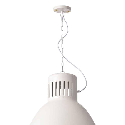 Reproduction Giant, lampe suspendue, en métal, blanc