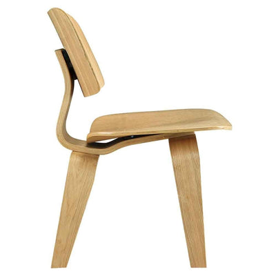 Reproduction Plywood DCW, chaise de salle à manger, en placage de bois, chêne