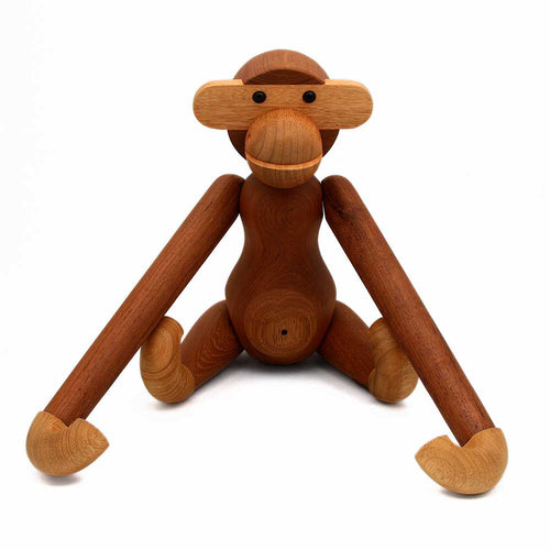 4U Singe, objet de décoration et jouet, en bois, large