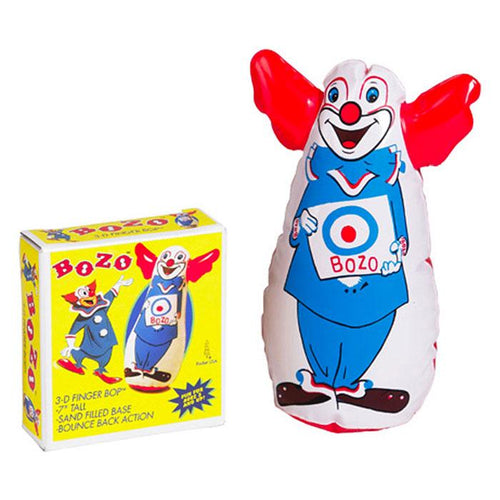 Rocket USA Bozo le Clown mini, jeu gonflable, en vinyle