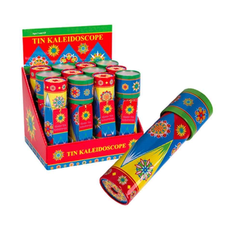 Kaléidoscope Classique En Étain Avec Grosse Bille - Jouet Optique - Motifs Psychédéliques - Longueur 18.5 Cm Kaléidoscope Classique En Étain Avec Grosse Bille - Jouet Optique - Motifs Psychédéliques - Longueur 18.5 Cm