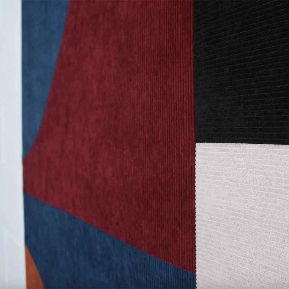 Sélection Nüspace, toile textile à accrocher au mur disponibles en différentes tailles et matières, en tissu, suroit