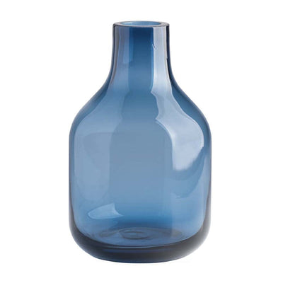 Sélection Nüspace Beau Mini, vase, en verre, bleu, grand