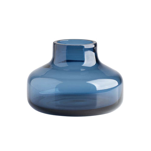 Sélection Nüspace Beau Mini, vase, en verre, bleu, petit