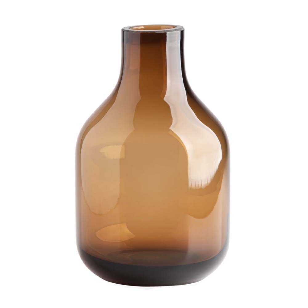 Sélection Nüspace Beau Mini, vase, en verre, brun, grand