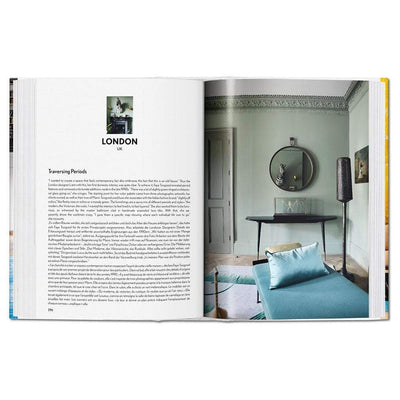 Taschen 100 Interiors Around The World. Ce catalogue voyage à travers six continents pour vous faire visiter les plus belles demeures, de Biarritz au Brésil.