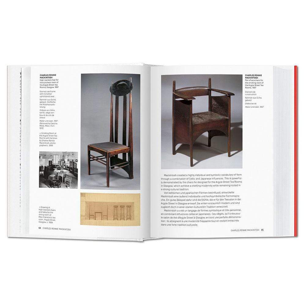 Plongez dans l'histoire du design avec "1000 Chairs" de Taschen. Des classiques aux innovations contemporaines, explorez l'évolution des chaises emblématiques, capturant chaque époque de Alvar Aalto à Eva Zeisel.