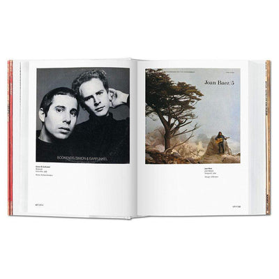"1000 Record Covers" de Taschen : une plongée visuelle dans l'âge d'or du vinyle. Découvrez des pochettes emblématiques des années 60 à 90, présentées par Michael Ochs, archiviste musical.