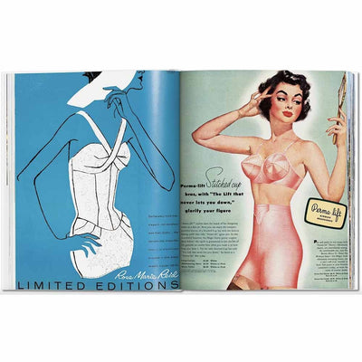 Explorez le passé américain avec "All-American Ads of the 50s" de Taschen. Une plongée captivante dans les publicités colorées des années 1950, témoignant de la vie quotidienne et de la culture de consommation de l'époque.