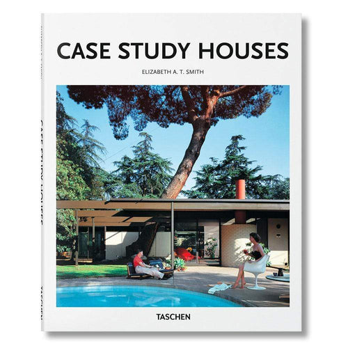 Taschen Case Study Houses, livre d’art. Avec 36 prototypes, le programme Case Study House a créé des paradigmes de vie moderne qui ont étendu leur influence bien au-delà du centre-ville de Los Angeles.