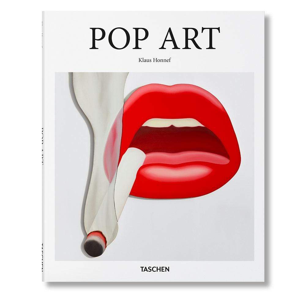 Pop art, livre d'art par Taschen. Grâce à ce livre introductif qui présente l’œuvre de plus 20 acteurs clé du Pop Art, découvrez les idées et l’esthétique derrière ce mouvement moderniste déterminant.