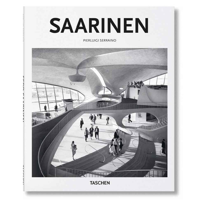 Taschen Saarinen, livre d’art. Des omniprésentes chaises et tables Tulip de Knoll au terminal TWA de l&