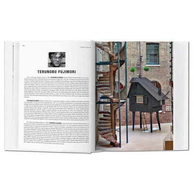 Taschen Small Architecture, livre d’art, présente l'invention à une toute nouvelle échelle, à petite échelle.