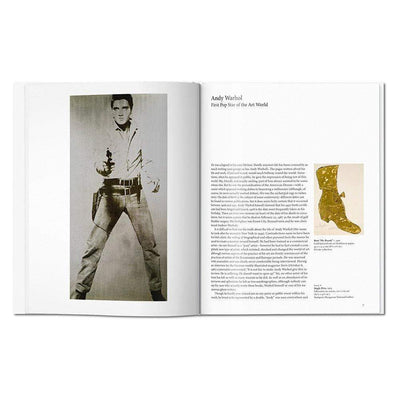 Taschen Warhol, livre d’art. Découvrez l'artiste qui a mis des boîtes de soupe dans le MoMA et des stars de cinéma dans le Met